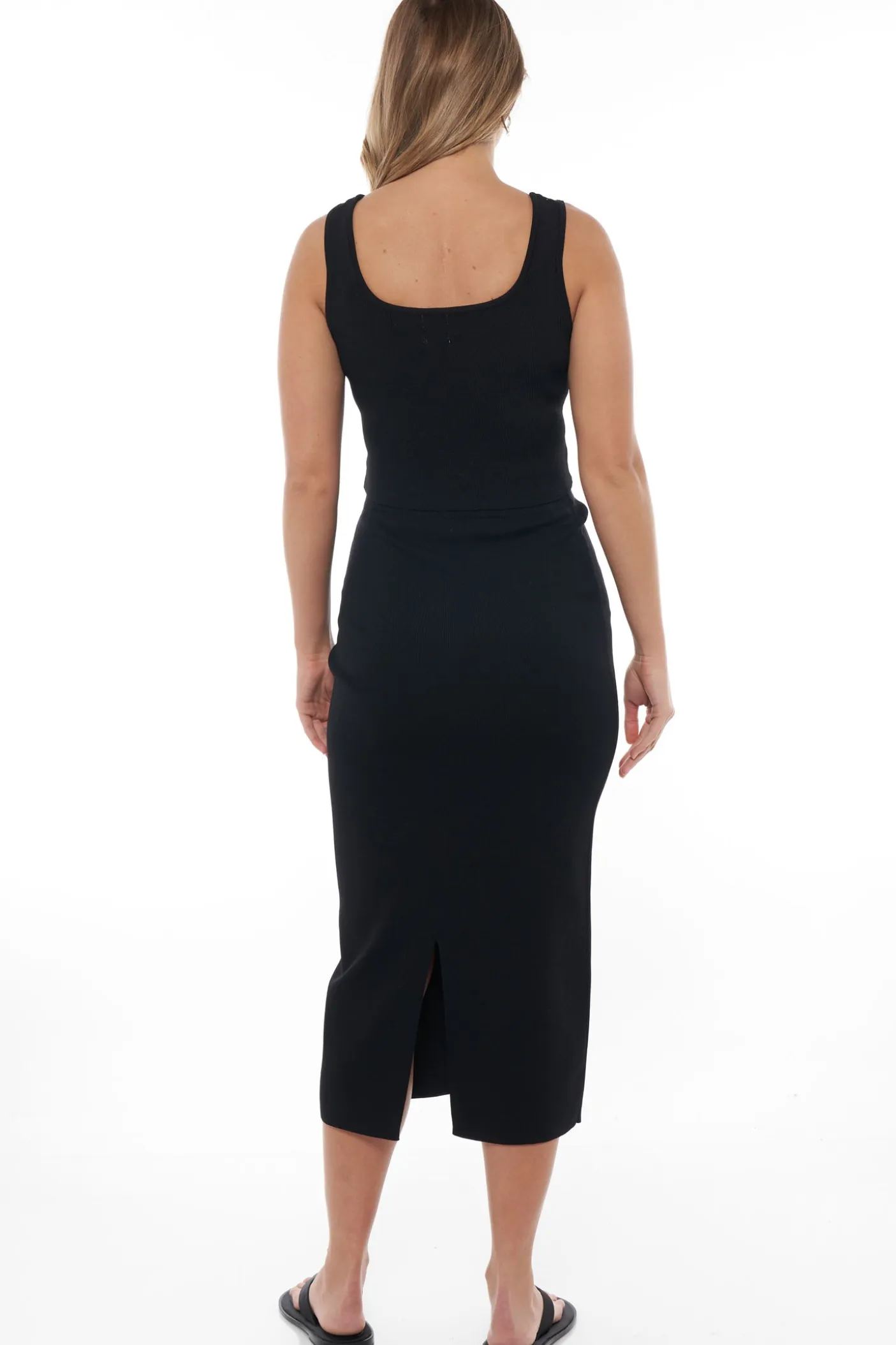About That Base Midi Skirt