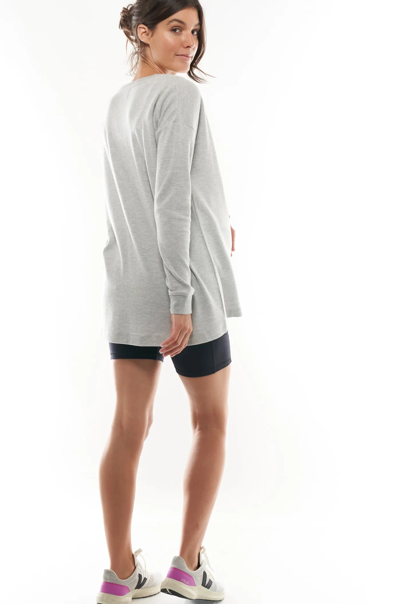 All For Us Waffle Henley