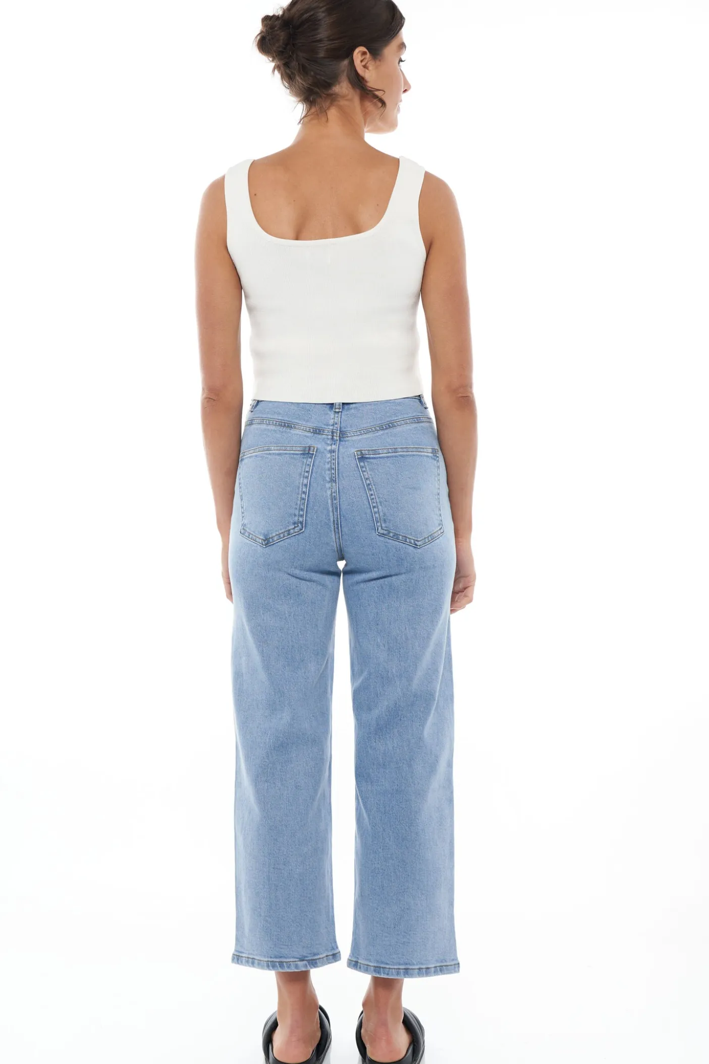 By The Way Crop Wide Jean