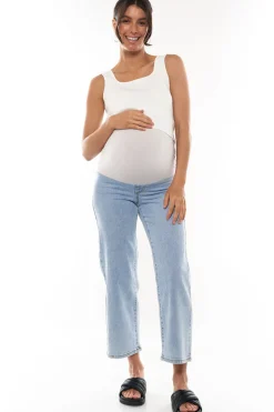 By The Way Crop Wide Jean