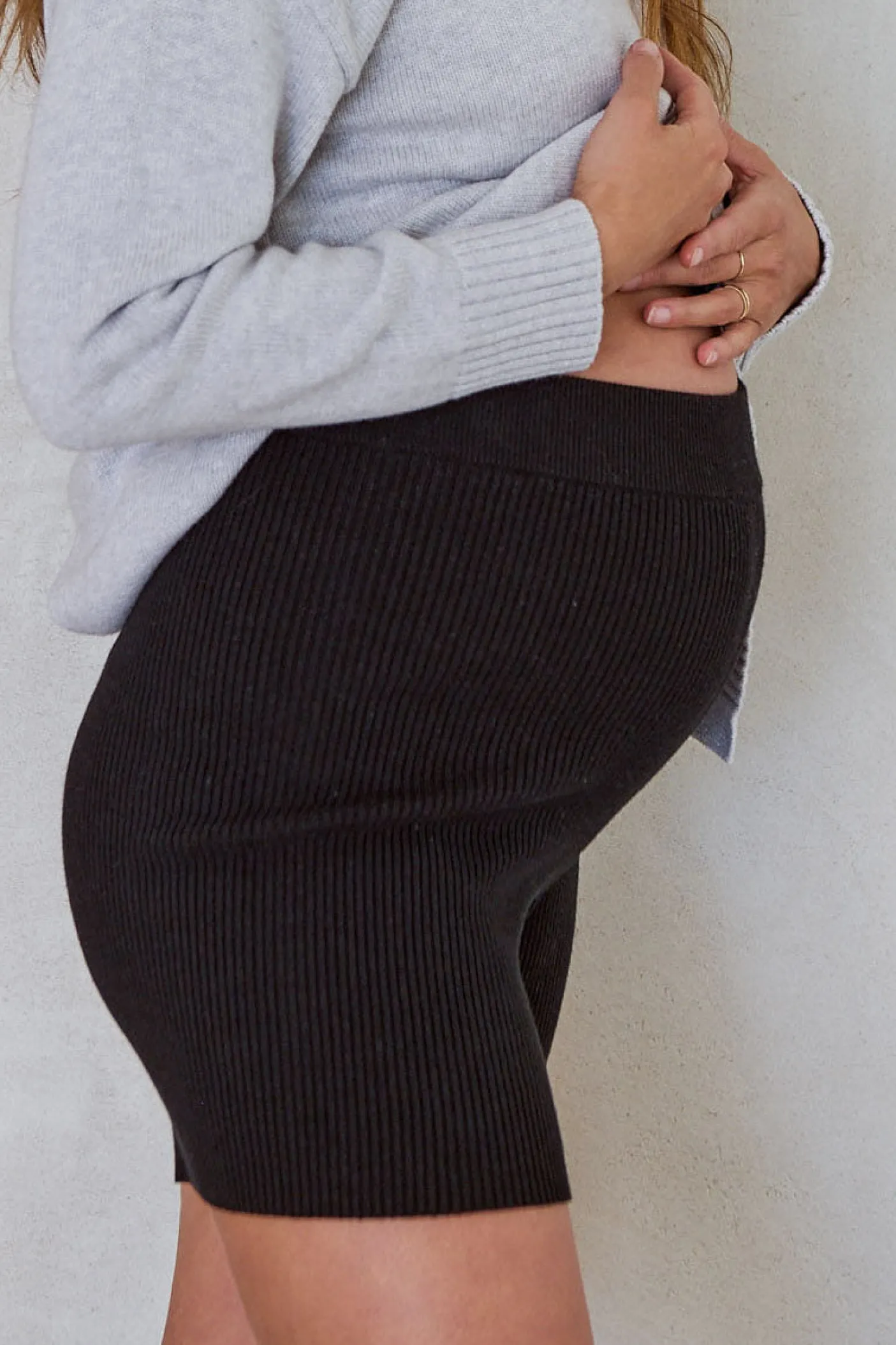Cloud Nine Knit Maternity Short