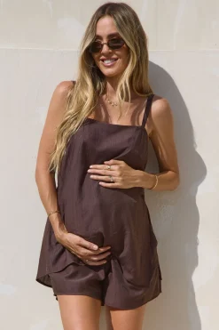 Ease Away Crinkle Top - Chocolate