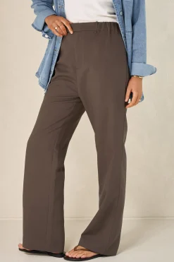For Tomorrow Tailored Pant - Chocolate