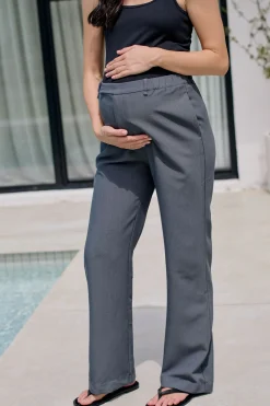 For Tomorrow Tailored Pant -Slate