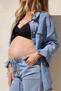 Frequent Denim Shirt - Light Blue