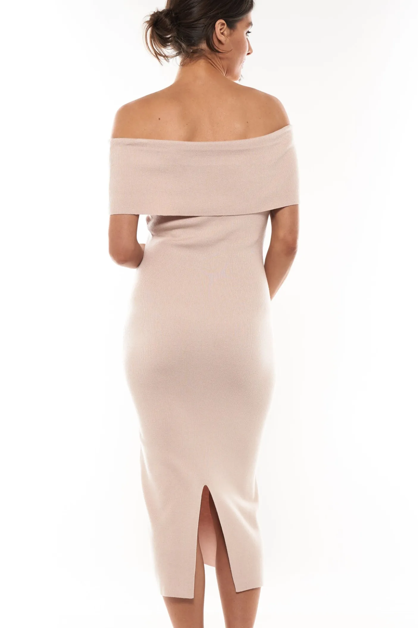 Glimpses Off Shoulder Dress
