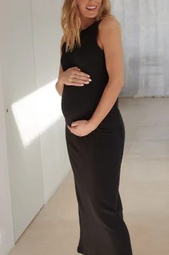 Kindred Column Dress - Black