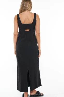 Kindred Column Dress - Black