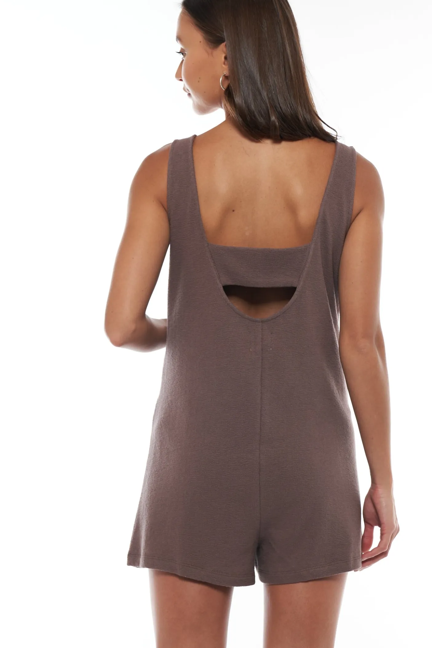 Kindred Nursing Playsuit - Ash Brown