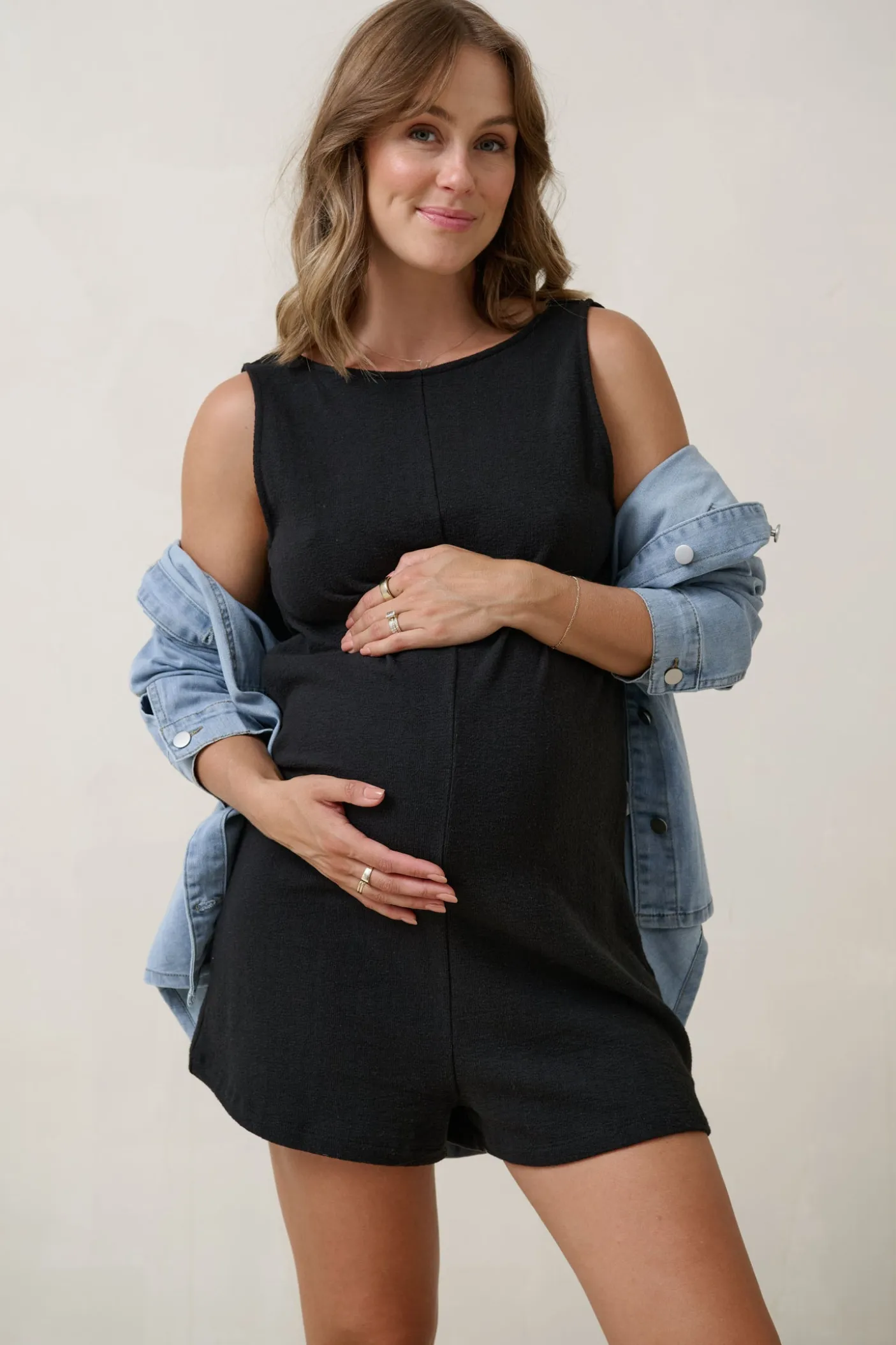 Kindred Nursing Playsuit - Black