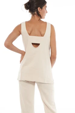 Kindred Nursing Top - Almond