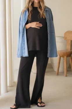 Kindred Nursing Top - Black