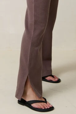 Kindred Split Pants - Ash Brown