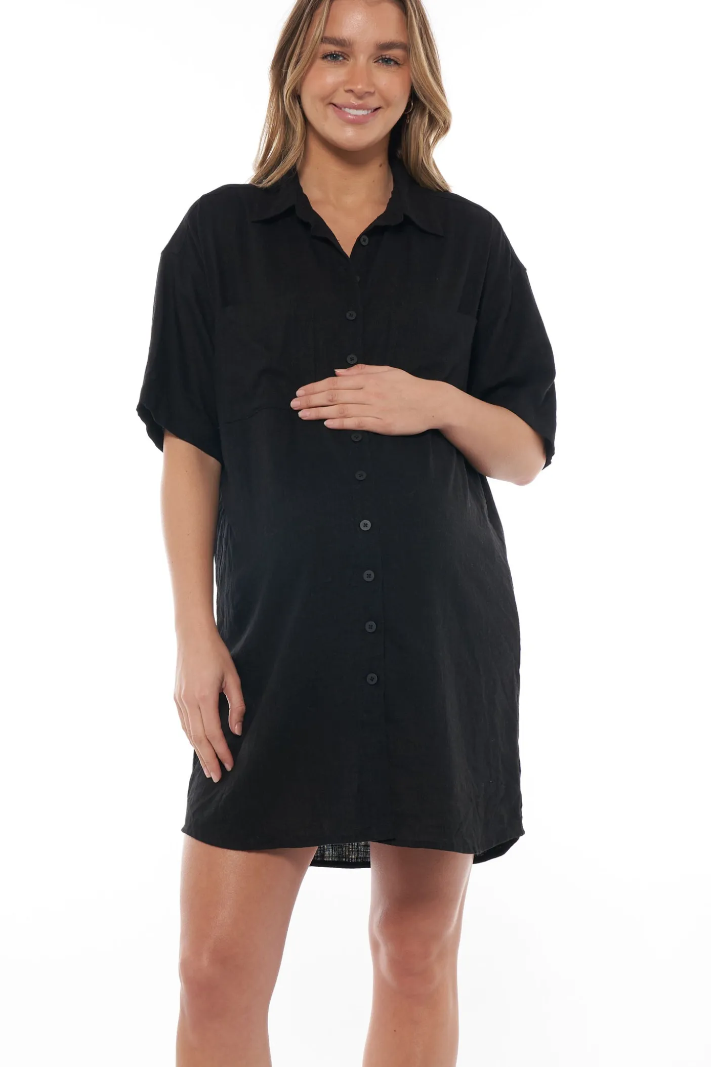 Rest Easy Linen Dress