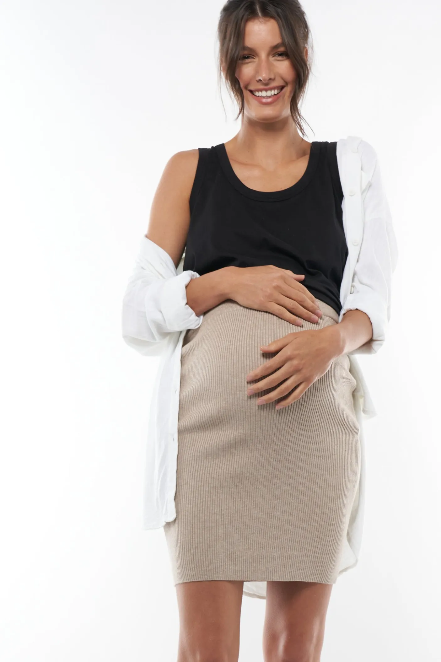 Serenity Knit Maternity Skirt