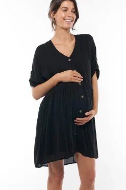 Sunrise Button Front Dress