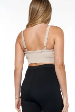 The Movement Crop - Taupe*