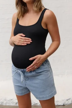 The Movement Maternity Bodysuit - Blk