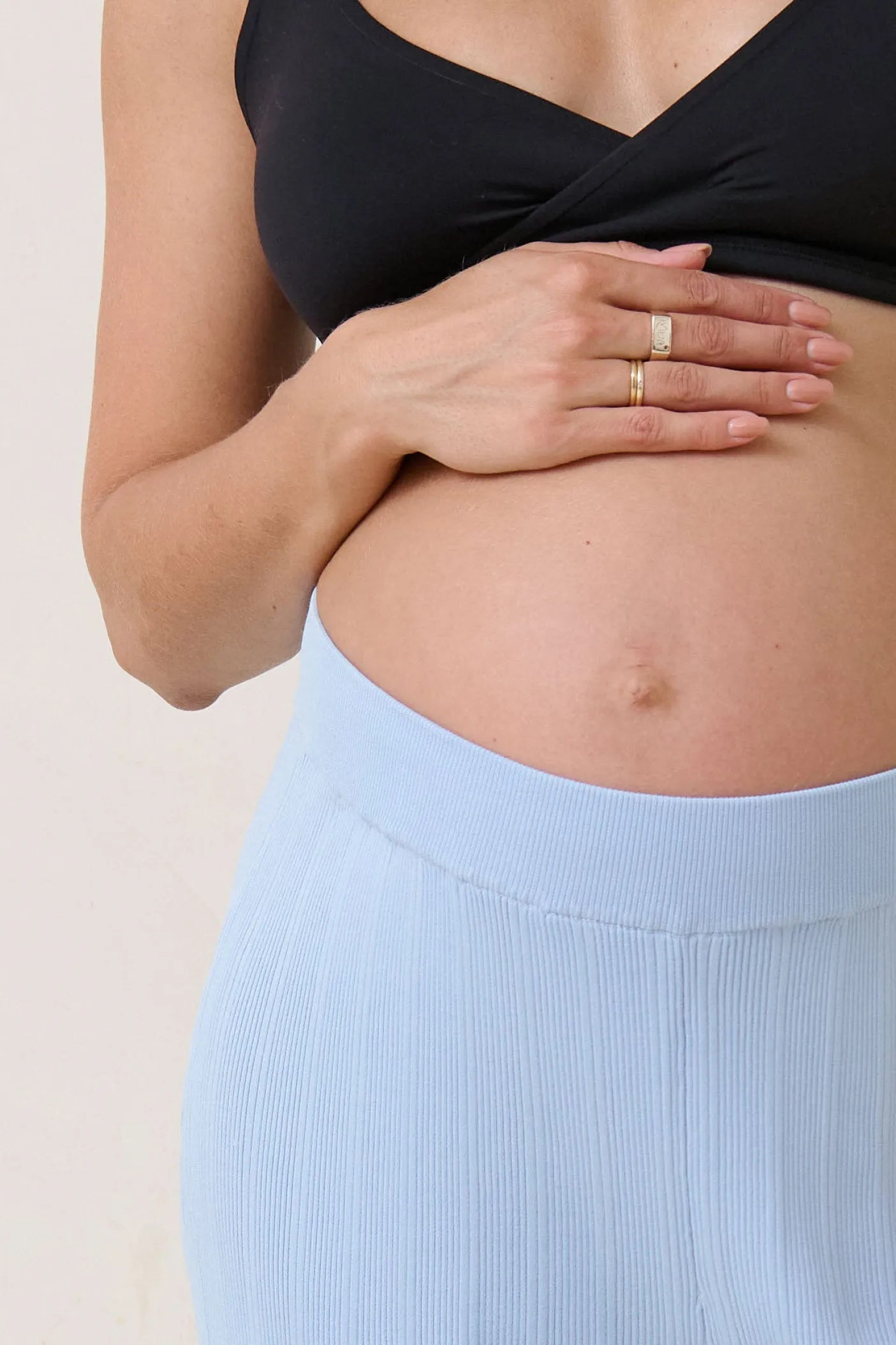 Wild Hearts Rib Maternity Pant