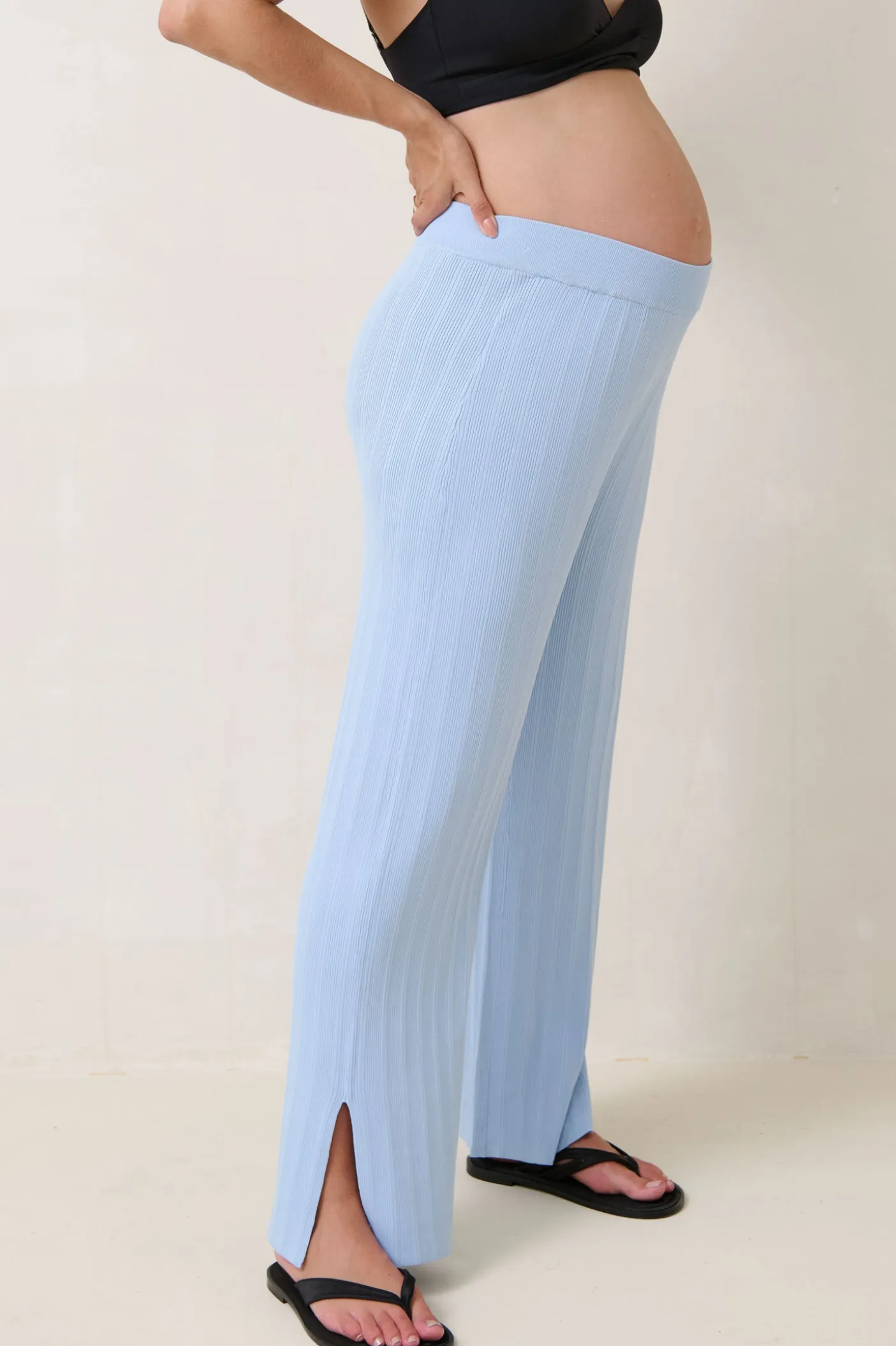 Wild Hearts Rib Maternity Pant