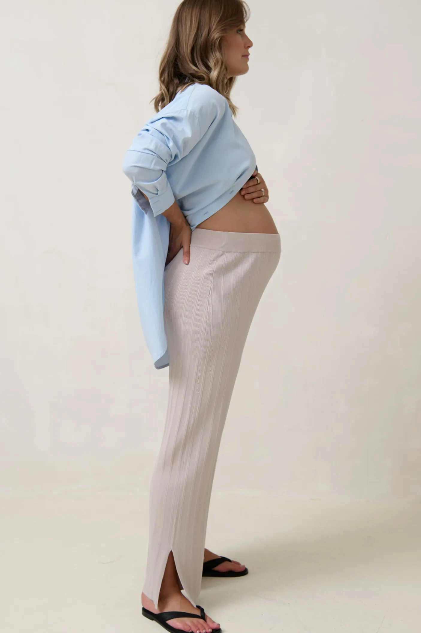 Wild Hearts Rib Maternity Pant