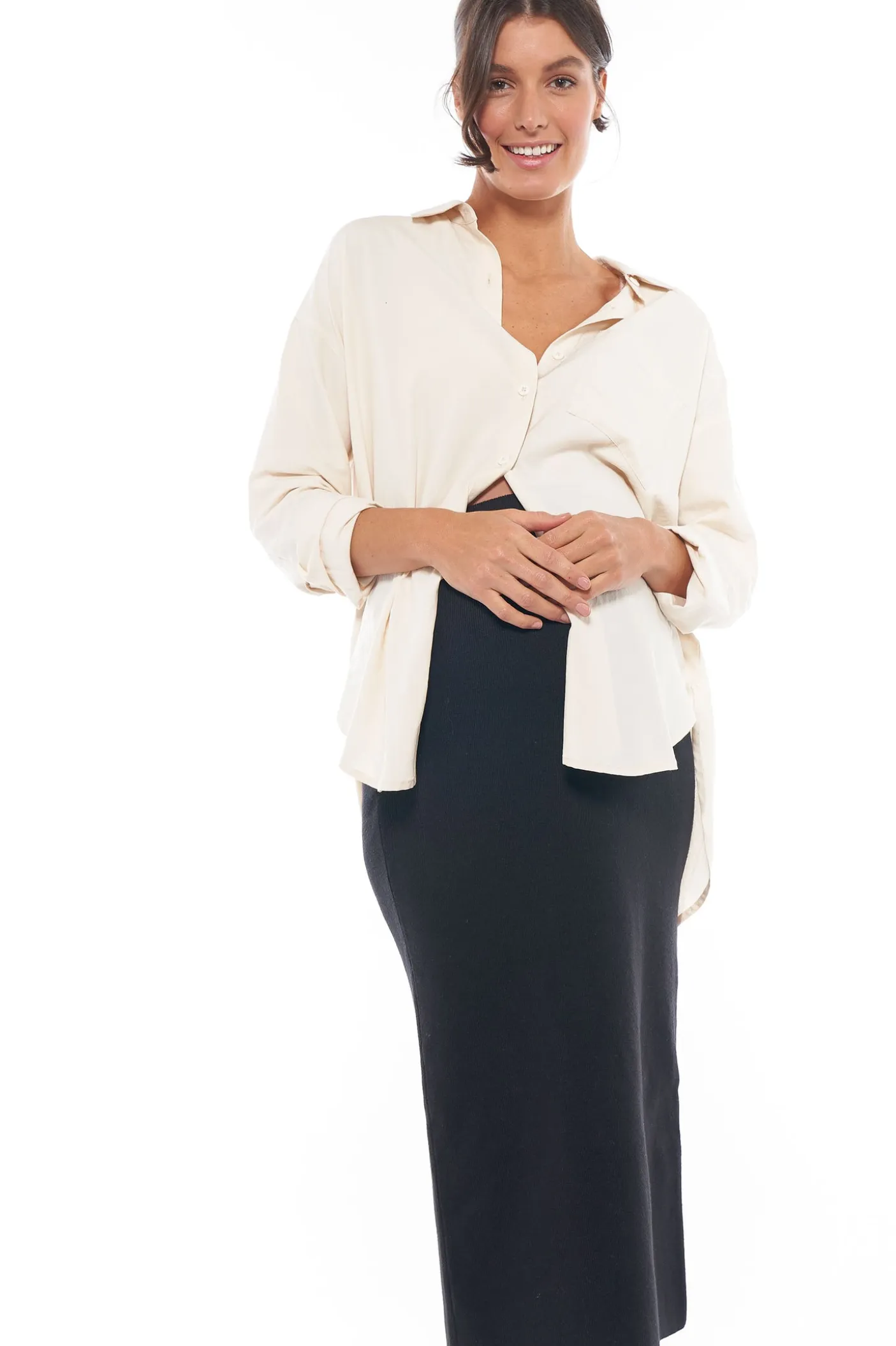 Wish I Knew Skirt - Black