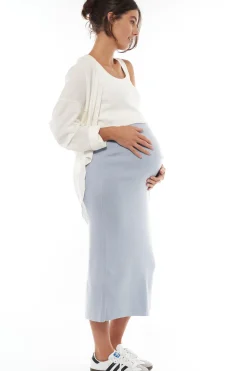 Wish I Knew Skirt - Blue